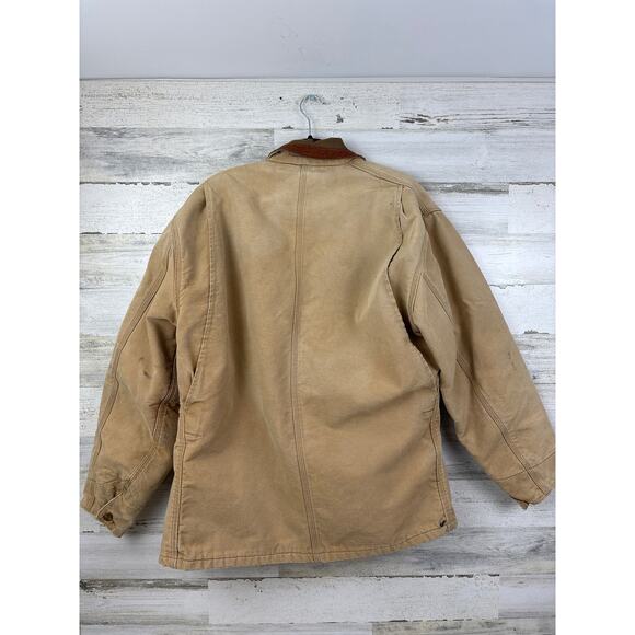 Carhartt mens Vintage Carhartt Troy Blanket Chore Coat Jacket large extra large - Picture 2 of 7